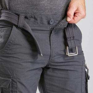 2024 personnalisé hommes Baggy Cargo pantalon haute qualité en plein air Streetwear couleurs unies tricoté velours côtelé léger taille élastique - Product Image 5