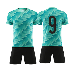 New Uniforms Soccer Custom Name Football Team Jersey Design <b>Models</b> Full Set Sublimation Soccer Uniform Unisex 100% Polyester - Product Image 6