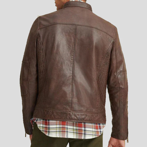 Modèle 2026 tendance, veste en cuir pour homme et femme, nouvelle mode, veste en cuir pour homme, veste en cuir coupe-vent 2025 - Product Image 2