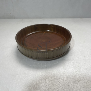 Bandeja DE SERVICIO DE MADERA hecha a mano de lujo recién llegada bandejas de chocolate árabe de tamaño personalizado para ocasiones de comida de Ramadán Eid en Vietnam - Product Image 6