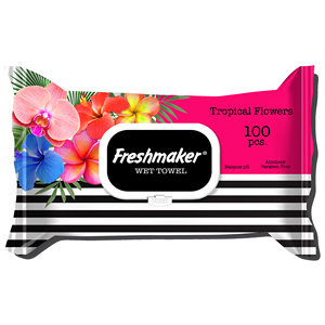 Intimate <b>Wipes</b> Freshmaker 20 Pieces 18*18cm - 40gsm High Quality Best Price <b>Wet</b> Towel Ask Price - Product Image 5