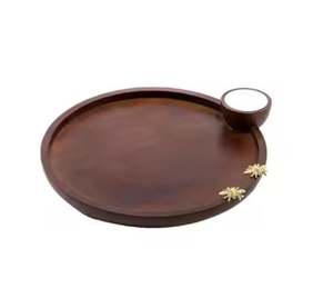 New Arrival Chocolate Serving <b>Tray</b> With Finest Quality Large Size Metal Dessert <b>Tray</b> From India Manufacturer and Supplier - Product Image 4