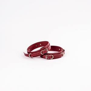 Bondage BDSM Set Cuissardes En Cuir De Vachette Différentes Couleurs Stockées Fabricant Personnalisé BDSM-0108 - Product Image 1