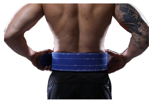 Cinturón de Entrenamiento de Gimnasio de 4 Pulgadas de Alta Calidad Personalizado de WOK Industries para Hombre, de Cuero Vacuno con Hebilla de Acero y PU para Levantamiento de Pesas - Product Image 5