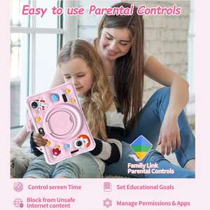 Tablette <span class=keywords><strong>PC</strong></span> pour enfants WiFi BDF de 7 pouces de premier rang avec étui en silicone portable pour astronaute, 1 Go + 16 Go, Android 8.1 MTK6735 Quad Core CPU - Product Image 5