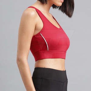 Meilleure qualité femmes Fitness sport soutien-gorge séchage rapide respirant Spandex doublure confortable élégant taille XL lavé Technique - Product Image 5