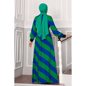 Cómodo ajuste Hijab vestido Saxe - Product Image 1