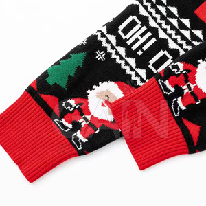 Vente en gros de sweatshirt de Noël chaud de haute qualité avec logo personnalisé sweat de Noël pour adultes - Product Image 2