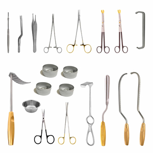 Kit de 20 instruments chirurgicaux en acier inoxydable pour mammaplastie et augmentation mammaire manuelle - Product Image 4