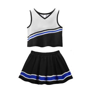 Concevez votre propre équipe Portez l'uniforme de <span class=keywords><strong>cheerleading</strong></span> Tissu doux Pratique Porter l'uniforme de <span class=keywords><strong>cheerleading</strong></span>