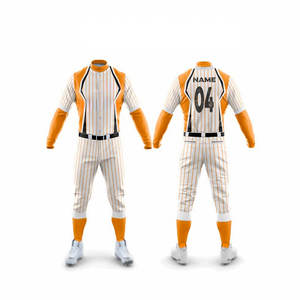 2025 nuevo uniforme de béisbol ligero y cómodo precio razonable uniforme de béisbol para adultos - Product Image 1