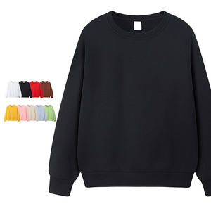 Fabricante de Ropa al por Mayor, Sudadera Unisex de Cuello Redondo, Algodón Grueso de 500 GSM, Tallas Grandes - Product Image 1