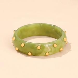 Latest Design Resin Bangles With Brass <b>Stud</b> for Women and Girls Partywear Use Available in Bulk Quantity at Best Price - Product Image 2
