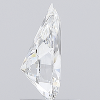 Diamant en vrac de 1,17 carat, forme poire, couleur CVD D, clarté VVS2, IGI, pour bijoux personnalisés, bagues de fiançailles