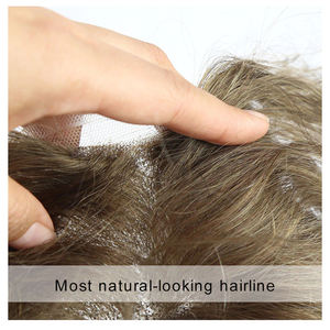 Peluca de pelo Remy indio 100% de alta calidad para hombres, tupé de 8 pulgadas de longitud, exportación desde Bangladesh - Product Image 3