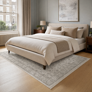 <b>Rug</b> Weavers RW3058 Shiraz Ivory Traditional Washable <b>Rug</b> Dropshipping Wholesale Washable Chenille 10 Sizes - Product Image 6