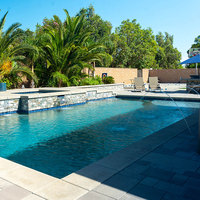 Piscine souterraine OEM, piscine modulaire extérieure pour villa, hôtel, jardin