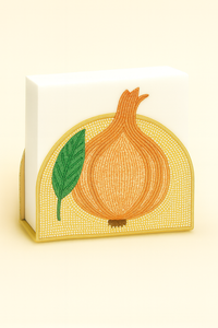 Diseño de árbol Soporte de caja de pañuelos bordado ecológico Árbol verde con bordado de tronco detallado Personalización de tamaño disponible - Product Image 5