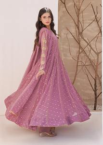 New Collection Wholesale OEM Embroidered Shalwar Kameez Ladies Party Dress for <b>Women</b> Heavy <b>Weight</b> Party Embroidered Dress - Product Image 4