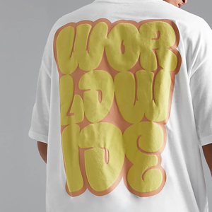 เสื้อยืดแขนพองสำหรับผู้ชายเสื้อออกกำลังกายระบายอากาศได้น้ำหนักเบาสั่งทำได้ - Product Image 3