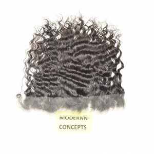 Extensions de cheveux vierges humains crus Couleur naturelle Noir 13*4 Hd Frontal Wavy Raw Cuticule Cheveux alignés Cheveux humains birmans - Product Image 6