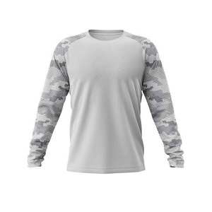 Chemise de pêche pour hommes avec logo personnalisé pour l'extérieur Chemises de pêche en polyester à manches longues avec sublimation et évacuation de l'humidité Chemises de pêche pour hommes - Product Image 5