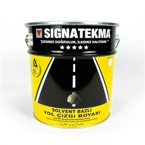 Peinture de marquage routier acrylique 25 kg verte à base de MMA pour bandes de signalisation - Product Image 1