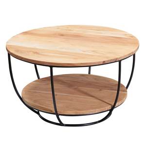 Modern Luxury Statement Metal & Aluminium Coffee <b>Table</b> with Smooth Contemporary Finish for Home and Office Decor - Product Image 1