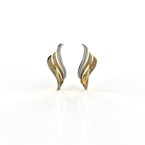 Ishi Diamonds 18k Gold Elegant Lab Grown Diamond <b>Cuff</b> <b>Earring</b> - Product Image 5