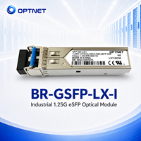 Módulo Óptico Industrial 1000BASE-LX 1.25G ESFP 1310nm LC Monomodo 20km para Telecomunicaciones y Enlaces de Fibra Ethernet