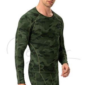 Custom Made <b>Men's</b> <b>Compression</b> T-<b>Shirt</b> Quick Dry Spandex/Polyester Full Sleeve Gym Sports Fitness Clothing - Product Image 5