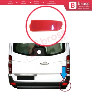 Reflector de Luz Trasero Derecho BSP1299-2 para Sprinter W906 Crafter MK1 2E 2F 2E0945106A - Product Image 5