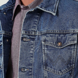 เสื้อแจ็คเก็ตยีนส์แฟชั่นผู้ชาย ทรงปกติ สไตล์ทันสมัย เหมาะสำหรับใส่ลำลองในชีวิตประจำวัน ใส่เที่ยว หรือใส่ทำงาน - Product Image 2