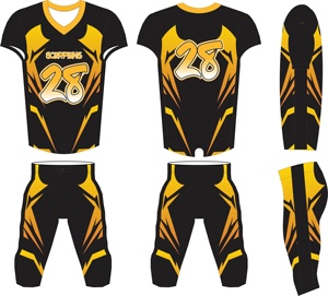 Camisetas de Fútbol Americano Personalizadas por Sublimación 2026 para Adultos, Alta Calidad, Anti-UV, Manga Corta, Tallas Grandes, Todas las Temporadas - Product Image 2