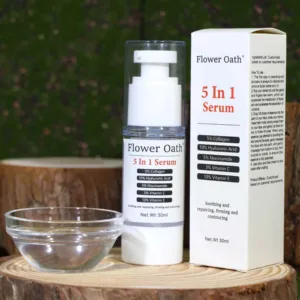Private Flower Oath high level Natural whitening multi-action repair Best anti aging dark spot remove five-in-one face serum