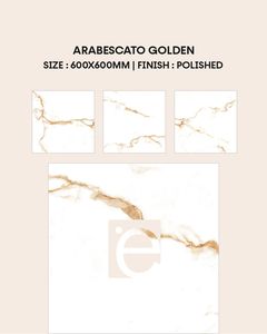 ผนังโรงเรียนกันลื่นสีทองด้านสไตล์อาหรับสำหรับการตกแต่งภายใน - Product Image 3