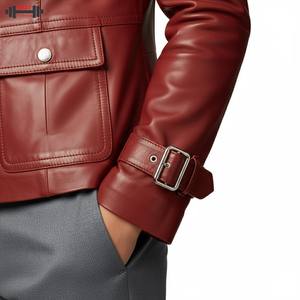 Chaquetas de Cuero para Mujer, Estilo Bomber, Hechas a Medida, Novedad 2025, Pana, Tallas Grandes, Impermeables, para Invierno, Precio Razonable, en Oferta - Product Image 3