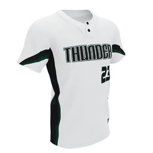 Nouveau Top Qualité 2025 Demi Manches Hommes Baseball Jersey Confortable Logo Personnalisé Hommes Baseball Uniforme Jersey - Product Image 4