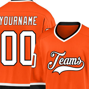 Maillots de hockey sur glace sublimés à prix bon marché Maillots de hockey réversibles personnalisés pour hommes - Product Image 4