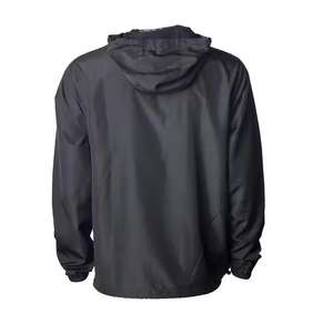 Chándal Deportivo Casual de Satén Bordado para Hombre, Primavera-Otoño, Ropa Deportiva Urbana con Capucha, Chaqueta Deportiva Impermeable y Cortavientos - Product Image 3
