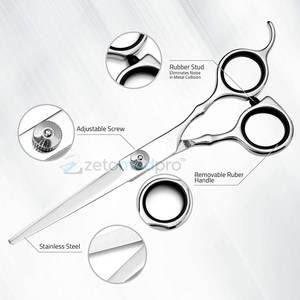 Tijeras de Peluquería Profesionales con Tensión Ajustable, Tijeras de Salón con Tensión Ajustable, Tijeras de Peluquería Profesionales - Product Image 4