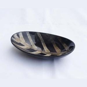 Bols en corne de buffle naturelle de très haute qualité Fabricant et exportateur de corne en Inde Utilisation d'ustensiles de cuisine/Bols en corne de buffle - Product Image 1