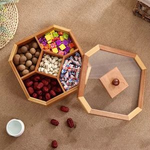 Premium Printed Natural <b>Wooden</b> Tabletop Spice Box Home Adjustable Outdoor Spice and dry fruits box - Product Image 3