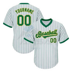 Camiseta de Béisbol Ajustada de Alta Calidad con Logotipo Personalizado Estampado Nuevo Diseño de Cuello Redondo Personalizado Ropa Deportiva de Corte Bajo - Product Image 5