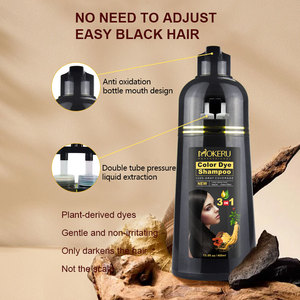 Private Label Oem Permanent <strong>Hair</strong> <strong>Dye</strong> and Easily Use 500ml Ginseng Extract <strong>Hair</strong> Color Shampoo No Stick <strong>Hair</strong> Scalp - Product Image 3
