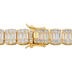 VVS Moissanite hip hop jewelry 925 sliver <b>men</b> women iced out Baguette Cut Diamond Cuban link <b>chain</b> <b>Necklace</b> <b>For</b> <b>Men</b> Women - Product Image 6