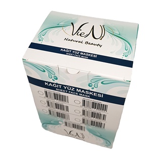 Boîtes d'emballage pliables auto-montables en carton écologique avec logo imprimé personnalisé, laminage mat, gaufrage, nettoyant pour le visage - Product Image 4