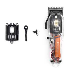 Kit de 3 piezas DIY para accesorios de cortapelos Magic Clip con interruptor de botón de la serie 5 estrellas y cubierta de motor de repuesto 2500mAh - Product Image 3