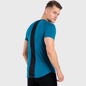 Personnalisé Premium Polyester/Coton Toile vierge Unisexe Coupe ajustée T-Shirt pour homme Séchage rapide Respirant Caractéristiques de haute qualité Intérieur des terres - Product Image 4