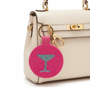 Porte-clés artisanal en perles avec nom, vente en gros, perles de rocaille, porte-clés personnalisé en vrac pour sacs, cadeaux, acheteurs en gros, importateurs - Product Image 1